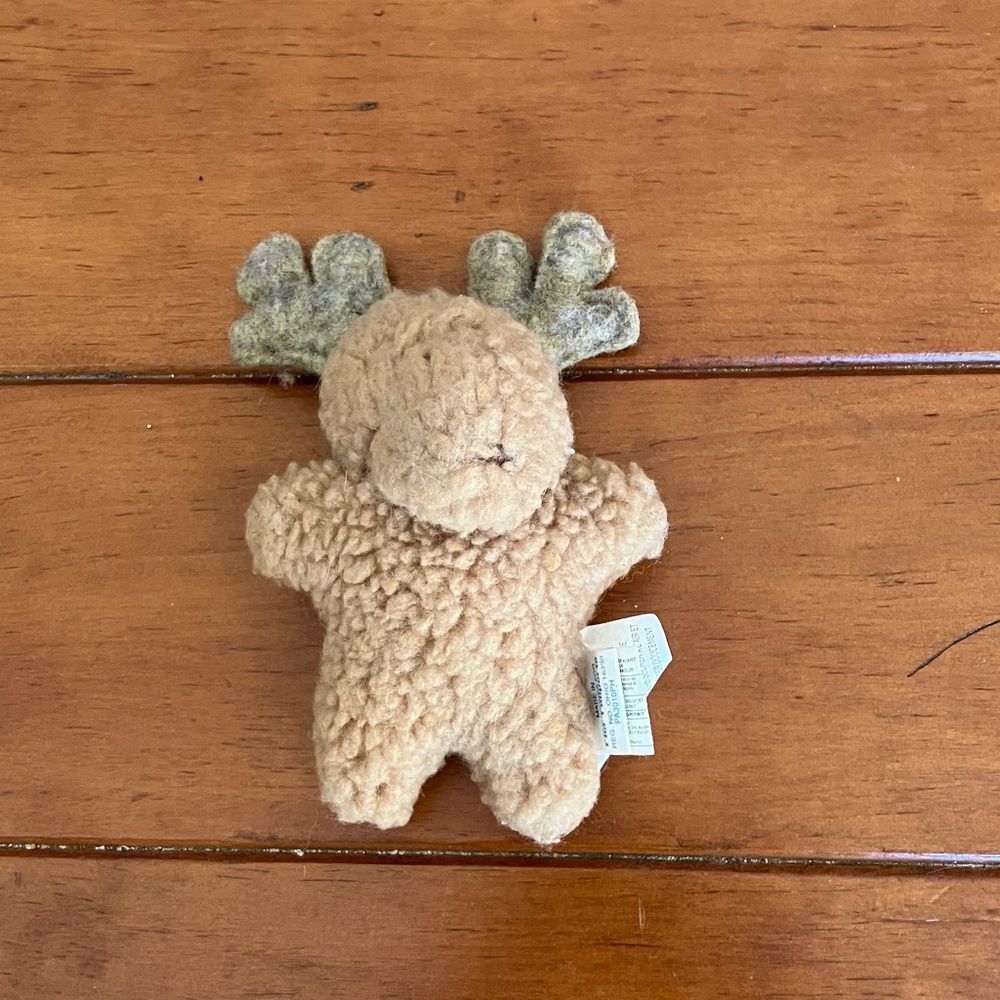 Vintage Pier One Imports Reindeer Stuffed Animal
